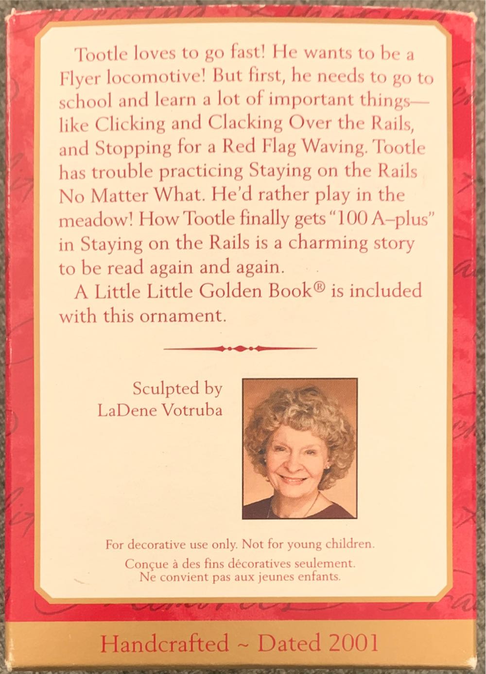 Tootle The Train 🚂 - Little Golden Books (Little Golden Book) ornament collectible [Barcode 015012586954] - Main Image 2