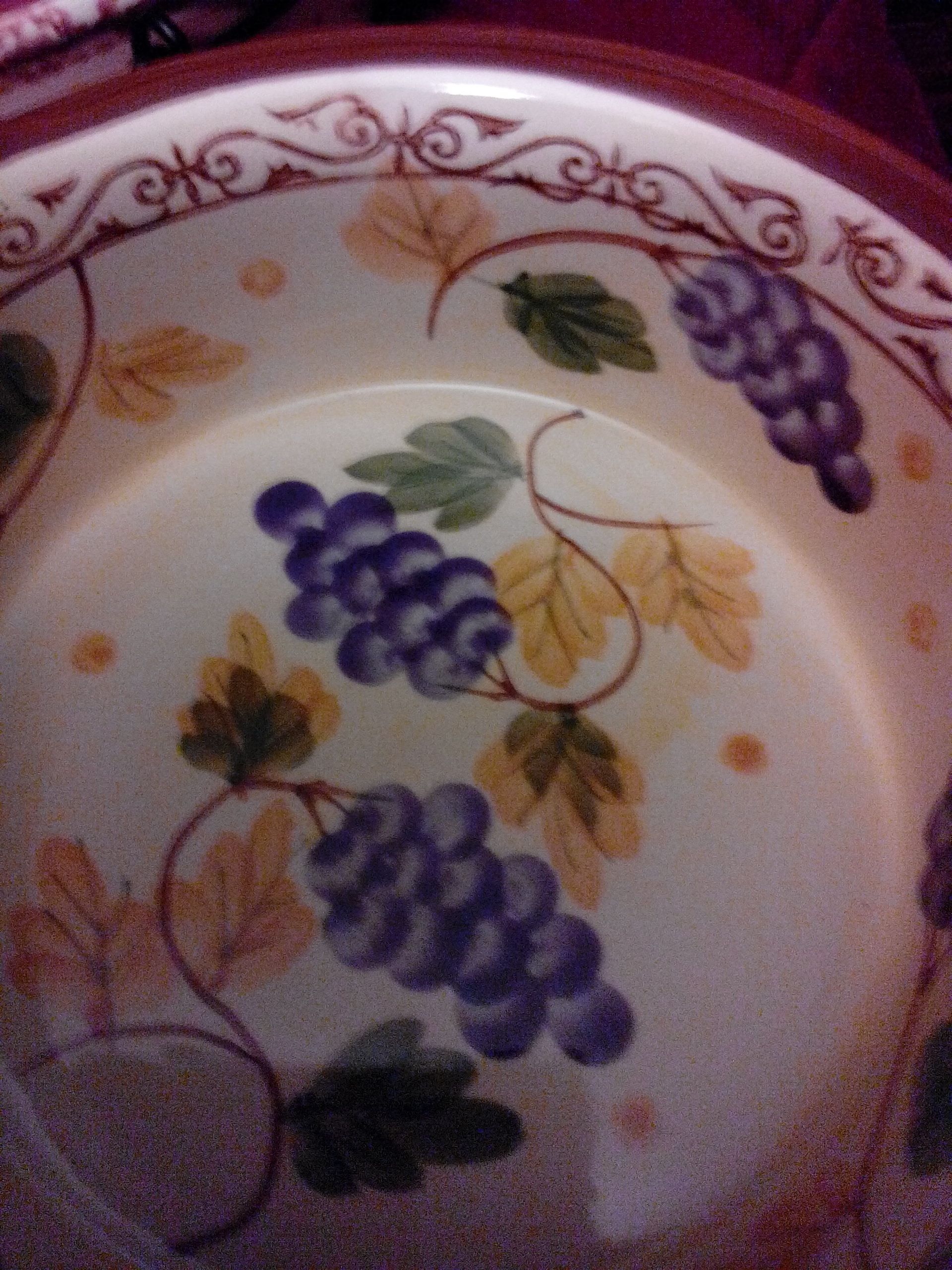 Vineyard 1.0 Temp-tations Ovenware  (Temp-tations) ornament collectible - Main Image 2