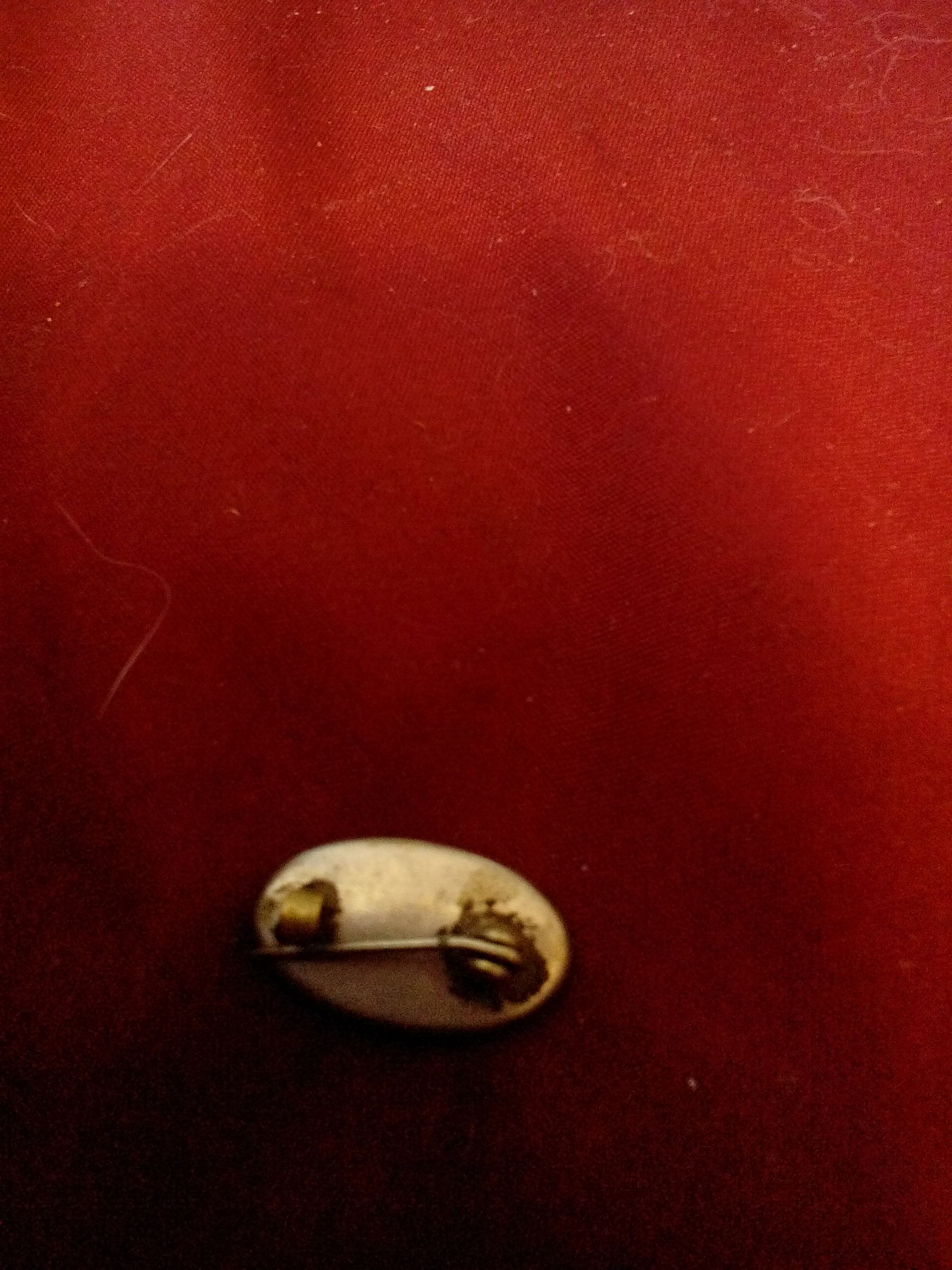 Onyx pin  (Yve’s Jewelry Pin) ornament collectible - Main Image 2