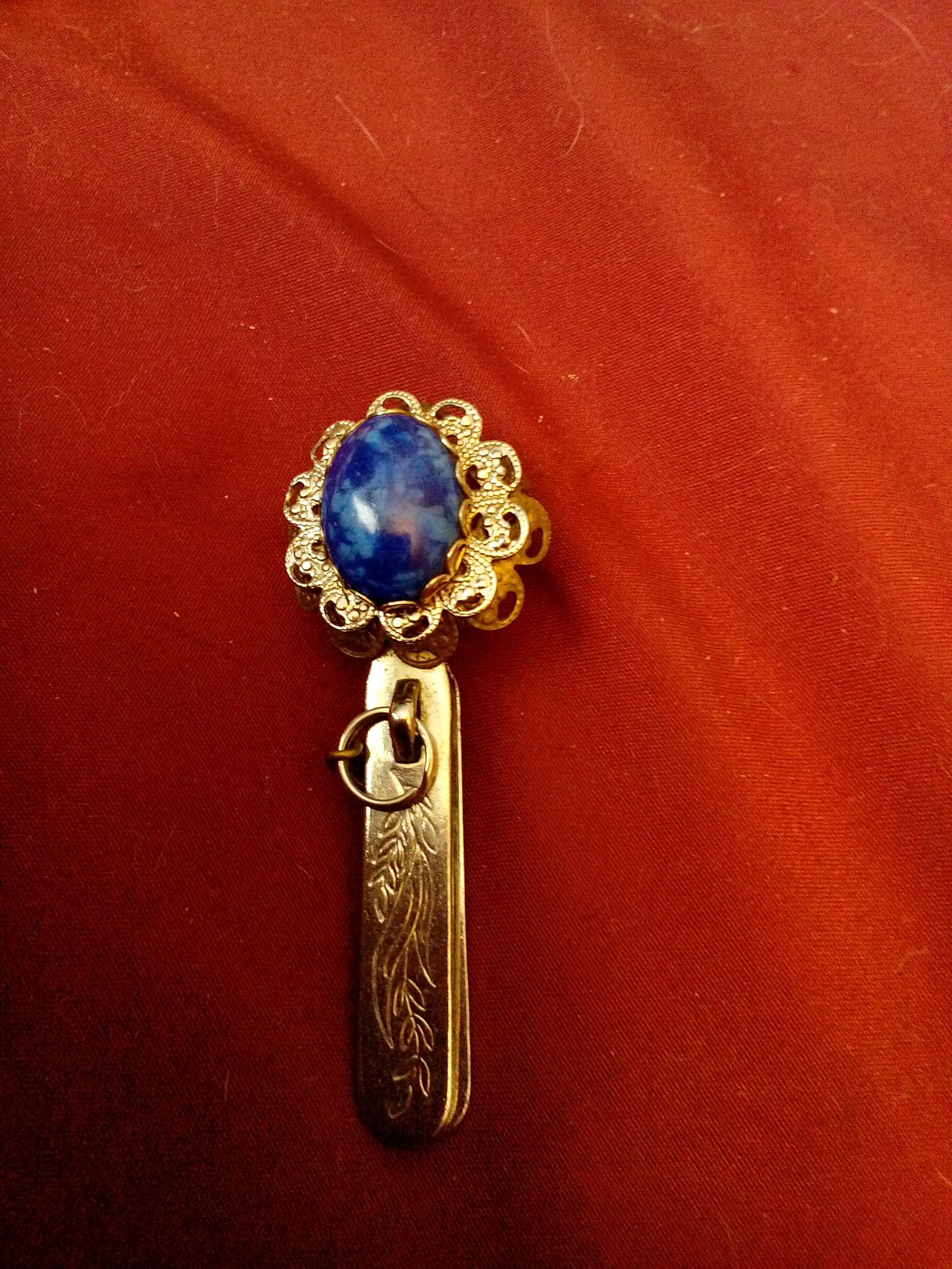 Black Pearl and Diamond Ring