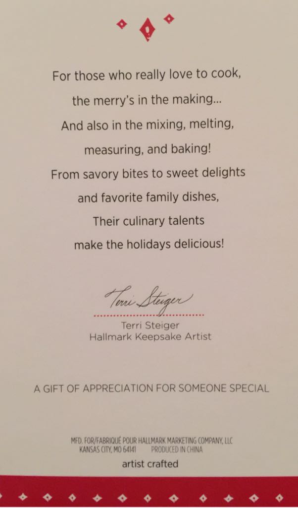 Merry In The Making - Limited Edition (VIP Promotion, Grilling & Cooking) ornament collectible - Main Image 2