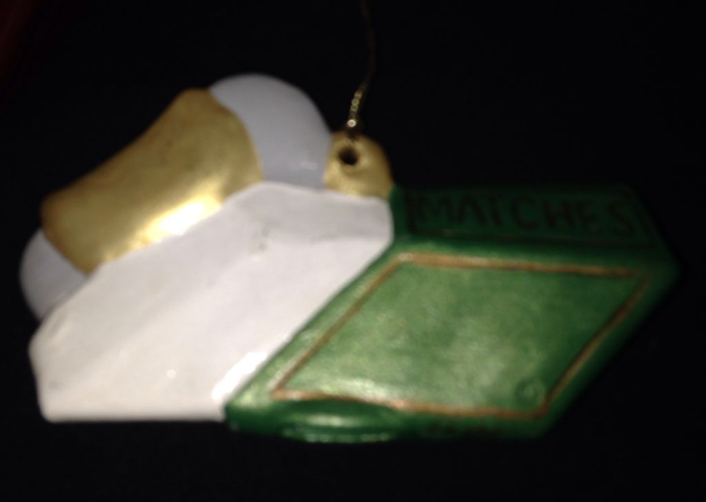 Evelyn’s Mouse Sleeping In Match Box  ornament collectible - Main Image 2