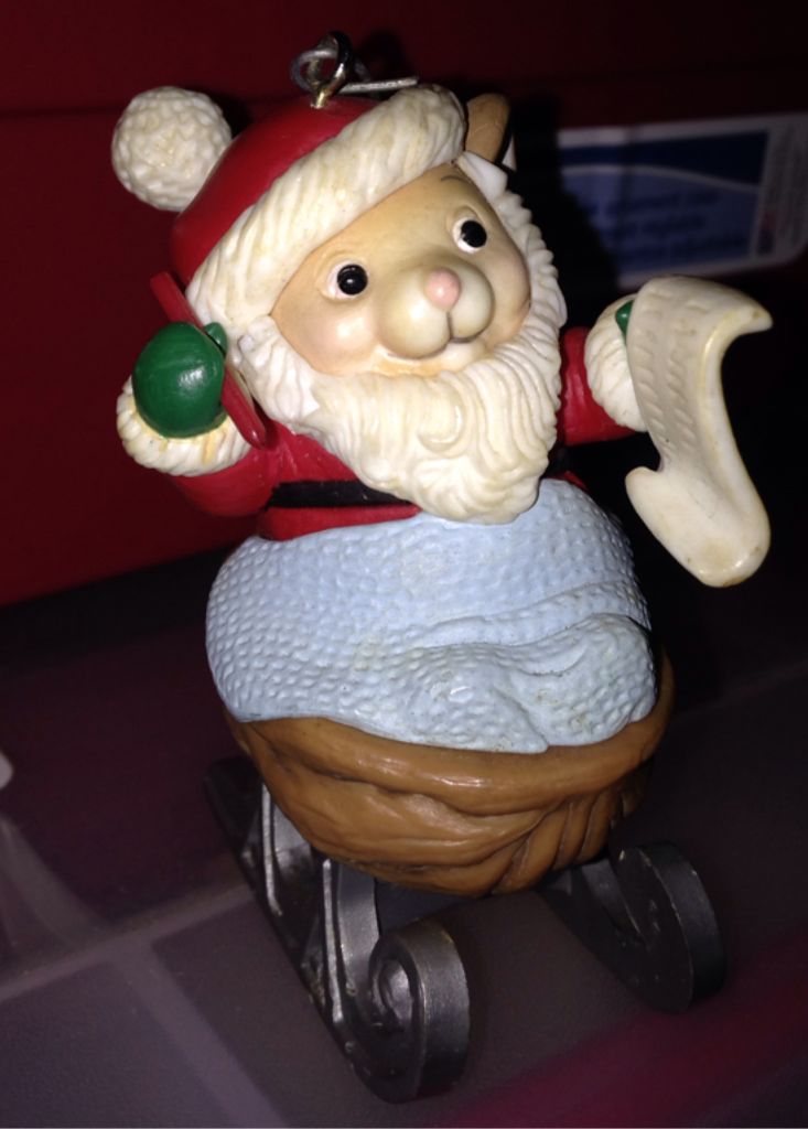 Santa Mouse  (Mice) ornament collectible - Main Image 2