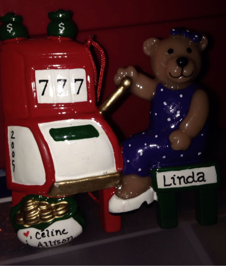 Gingerbread Man On Candy Cane Skis