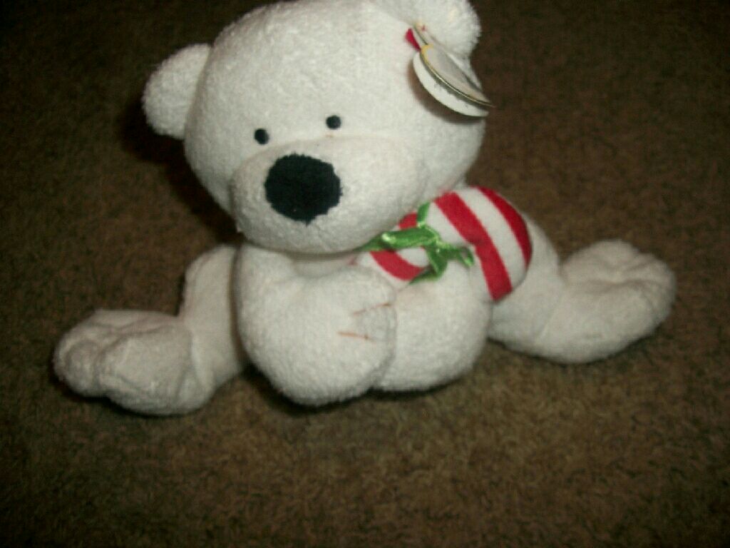 Candy Cane Beanie Baby  (Christmas Decor) ornament collectible - Main Image 1