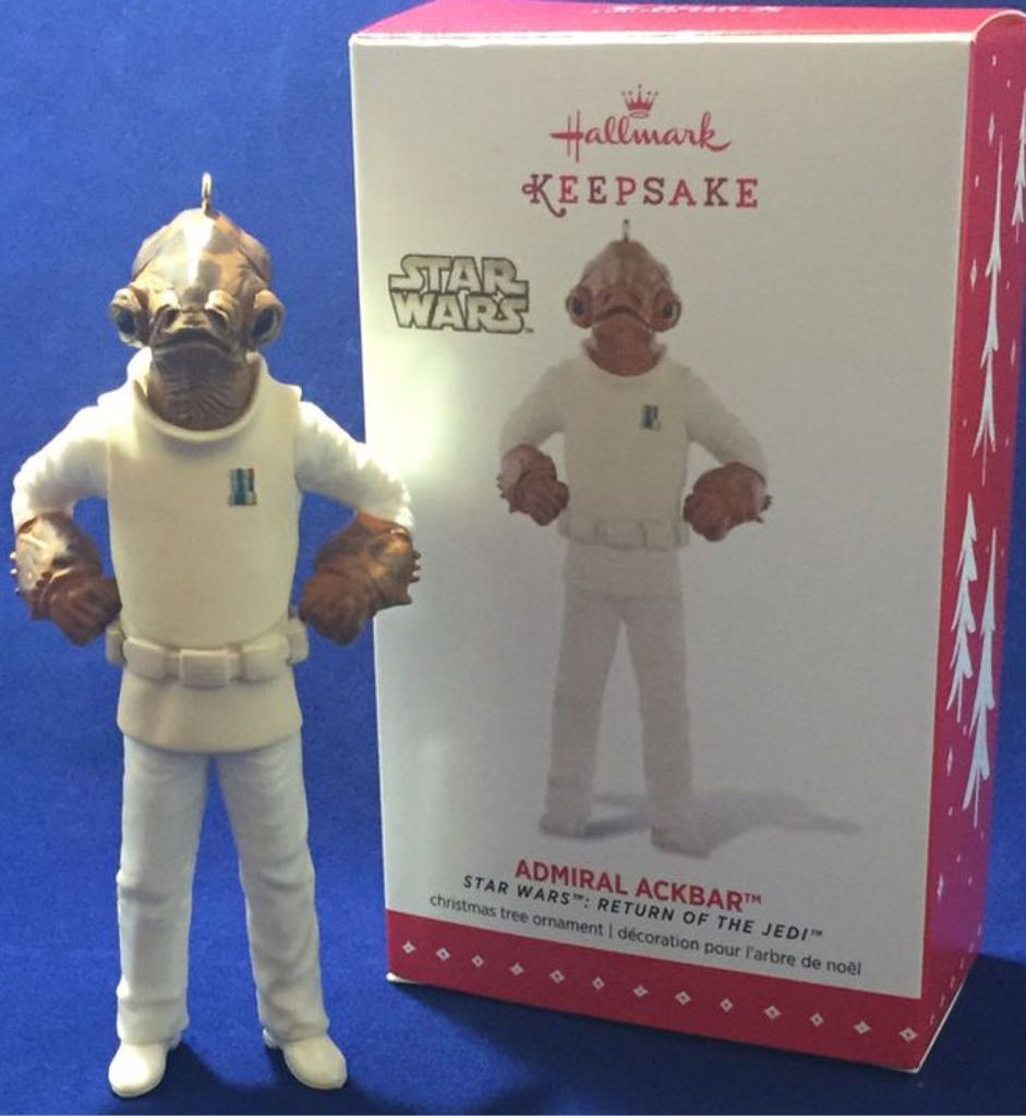 Admiral Ackbar - Star Wars: Return of the Jedi (Star Wars) ornament collectible - Main Image 2