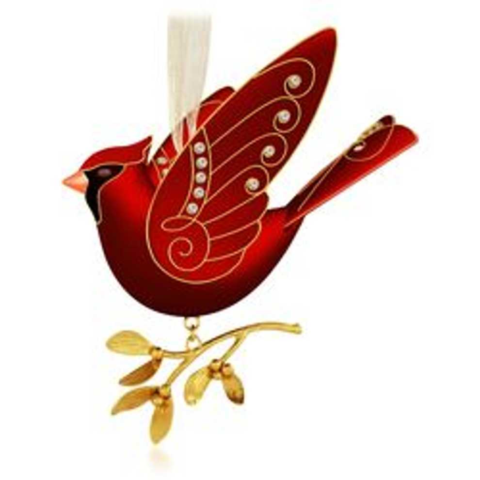 Ruby Red Cardinal - Beauty Of The Birds (Birds) ornament collectible - Main Image 2