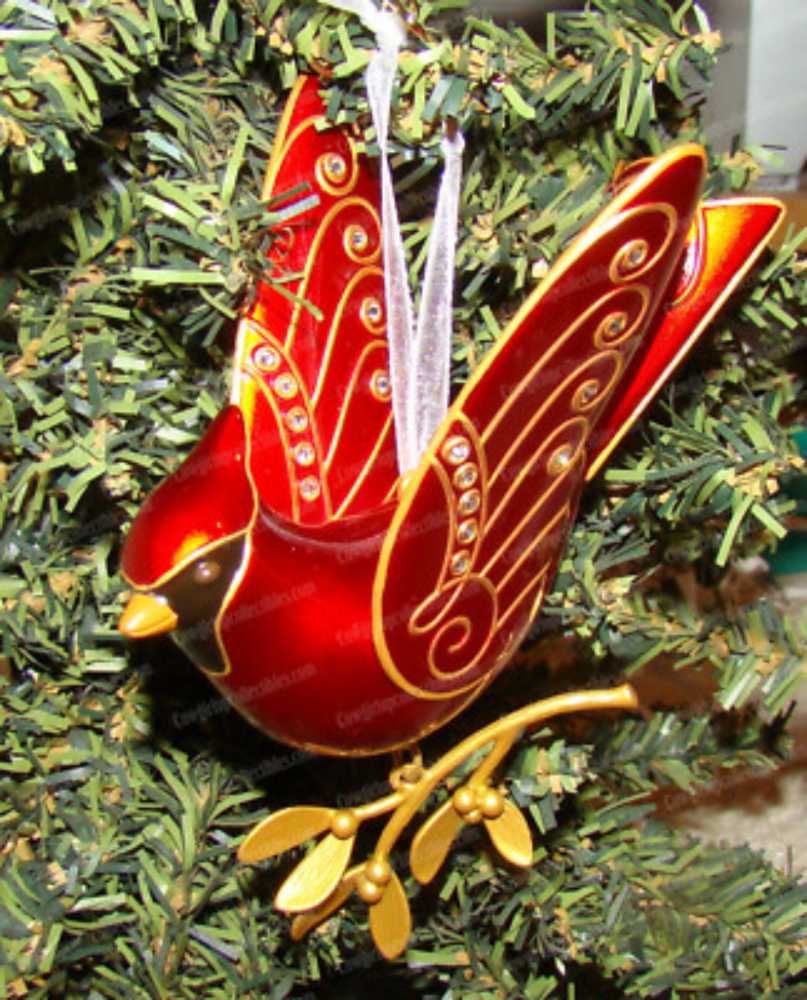 Ruby Red Cardinal - Beauty Of The Birds (Birds) ornament collectible - Main Image 3