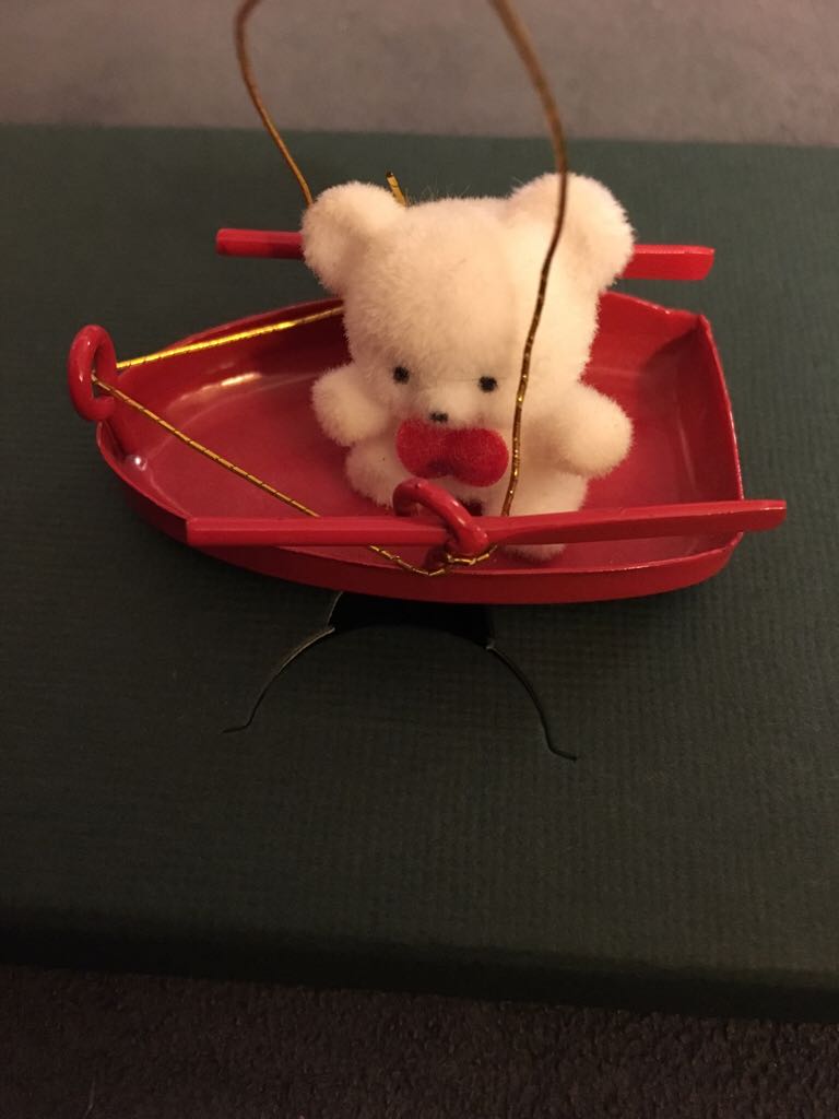 Black/ Red Magnetized Clip