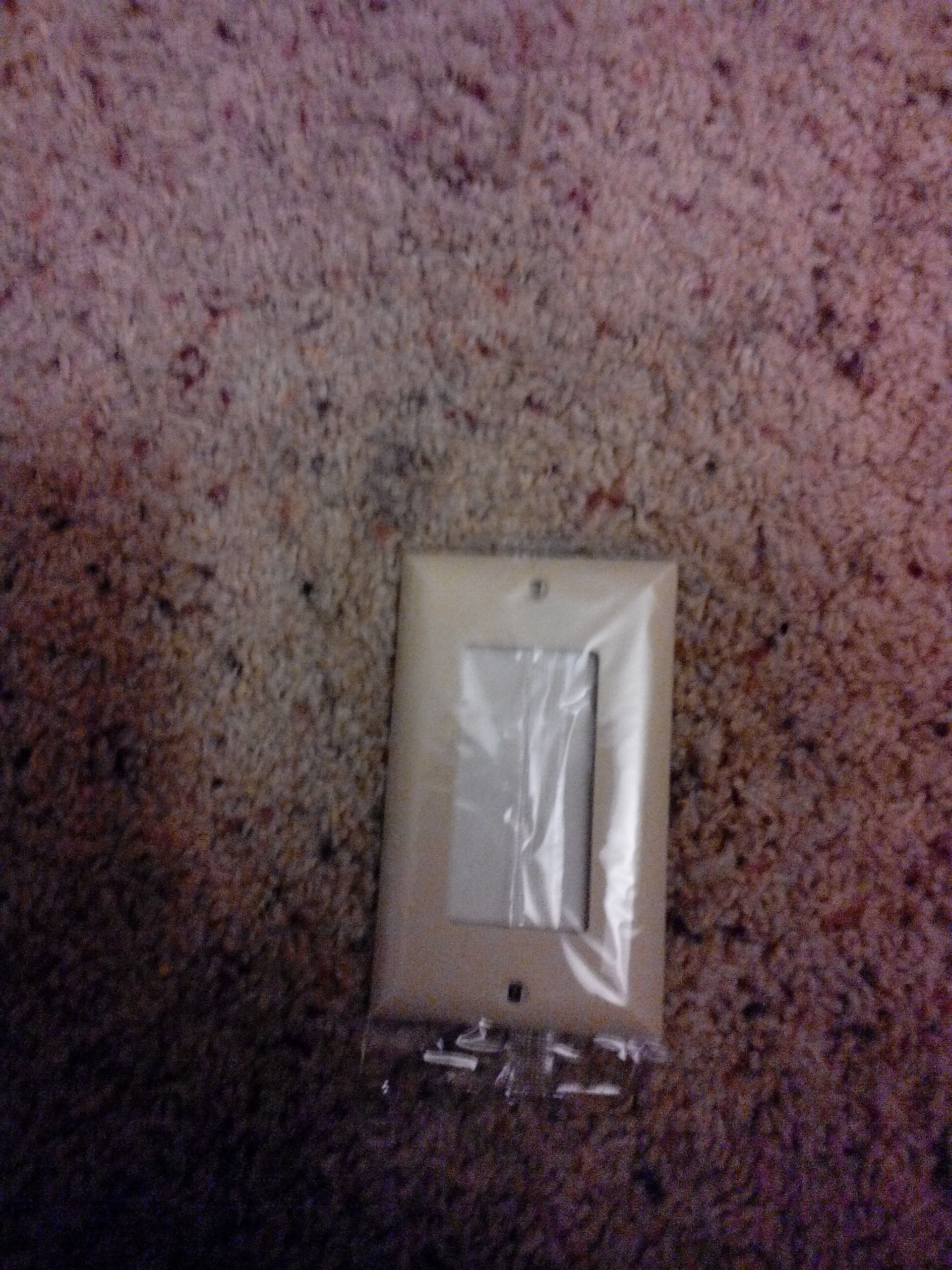 Single Rocker (2) Wallplate  (Electrical) ornament collectible - Main Image 1
