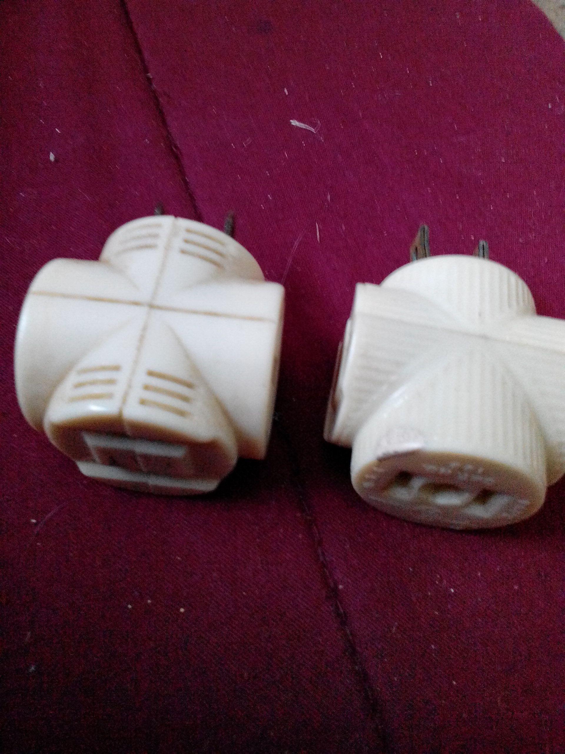 Plug in 1 to 4 Socket  (Electrical) ornament collectible - Main Image 1
