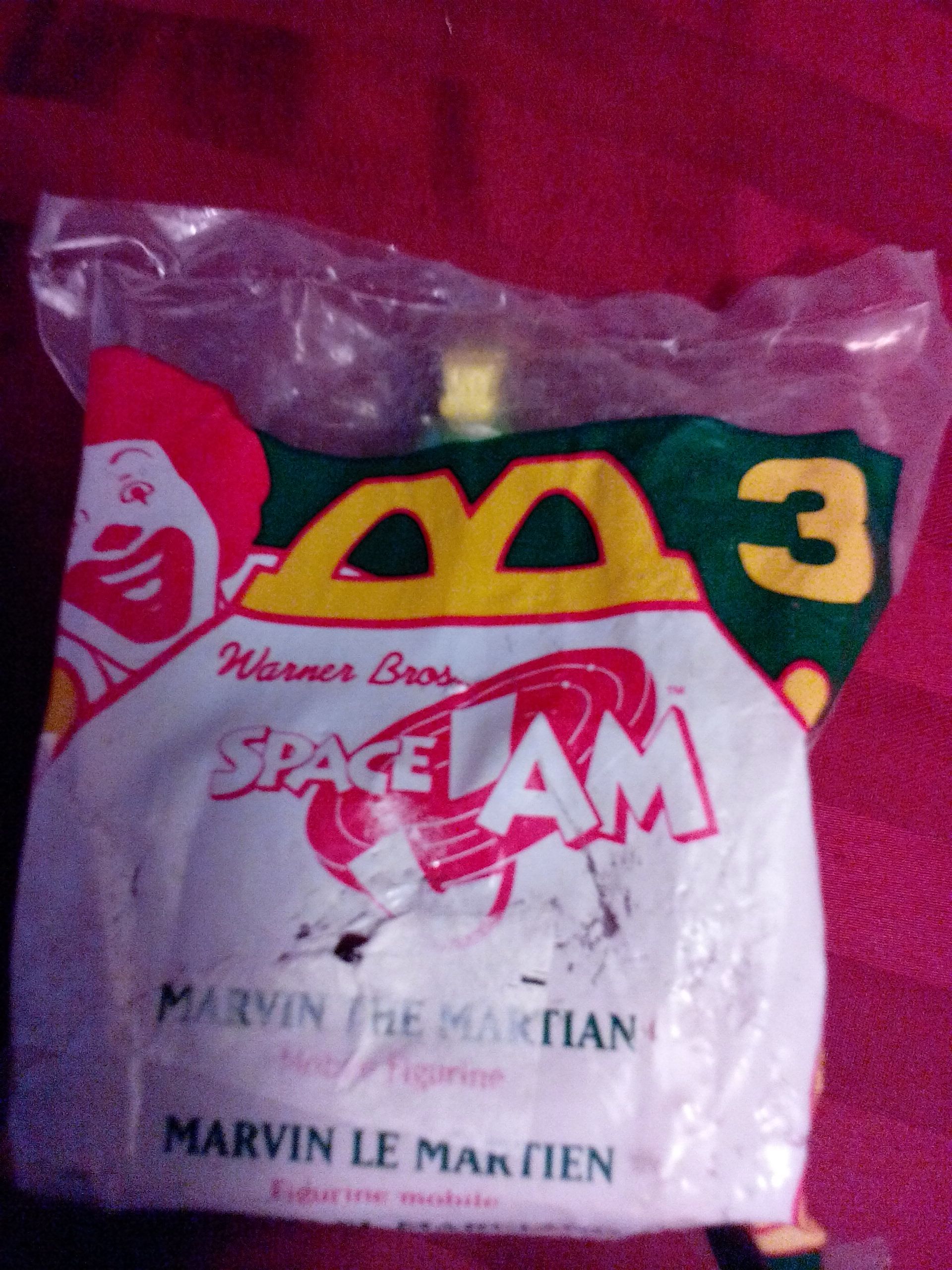 03 Warner Bros.: Space Jam: Marvin The Martian  (McDonald’s Happy Meal Toy) ornament collectible - Main Image 2