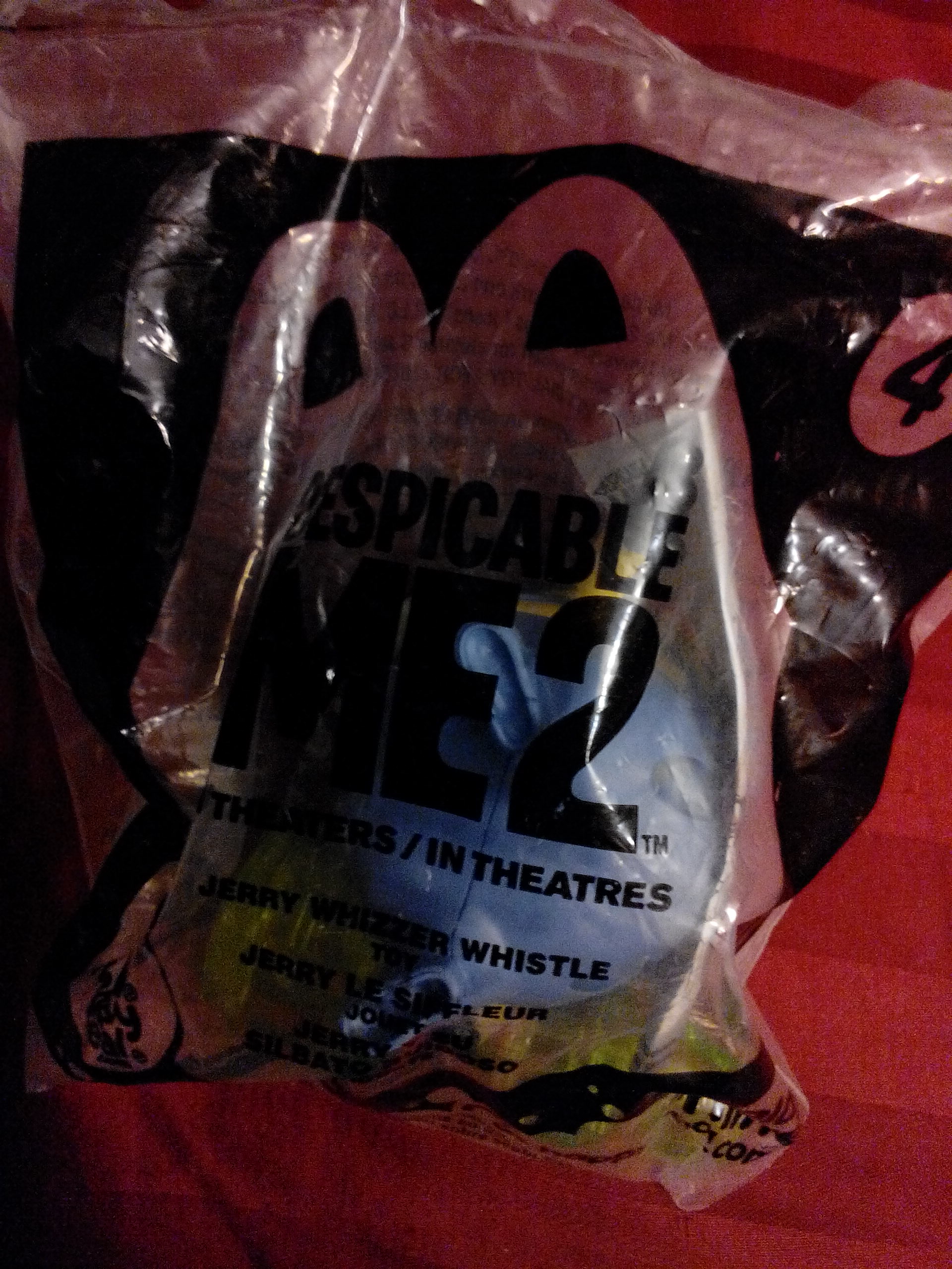 04 Despicable Me : Jerry Whizzer Whistle  (McDonald’s Happy Meal Toy) ornament collectible - Main Image 2