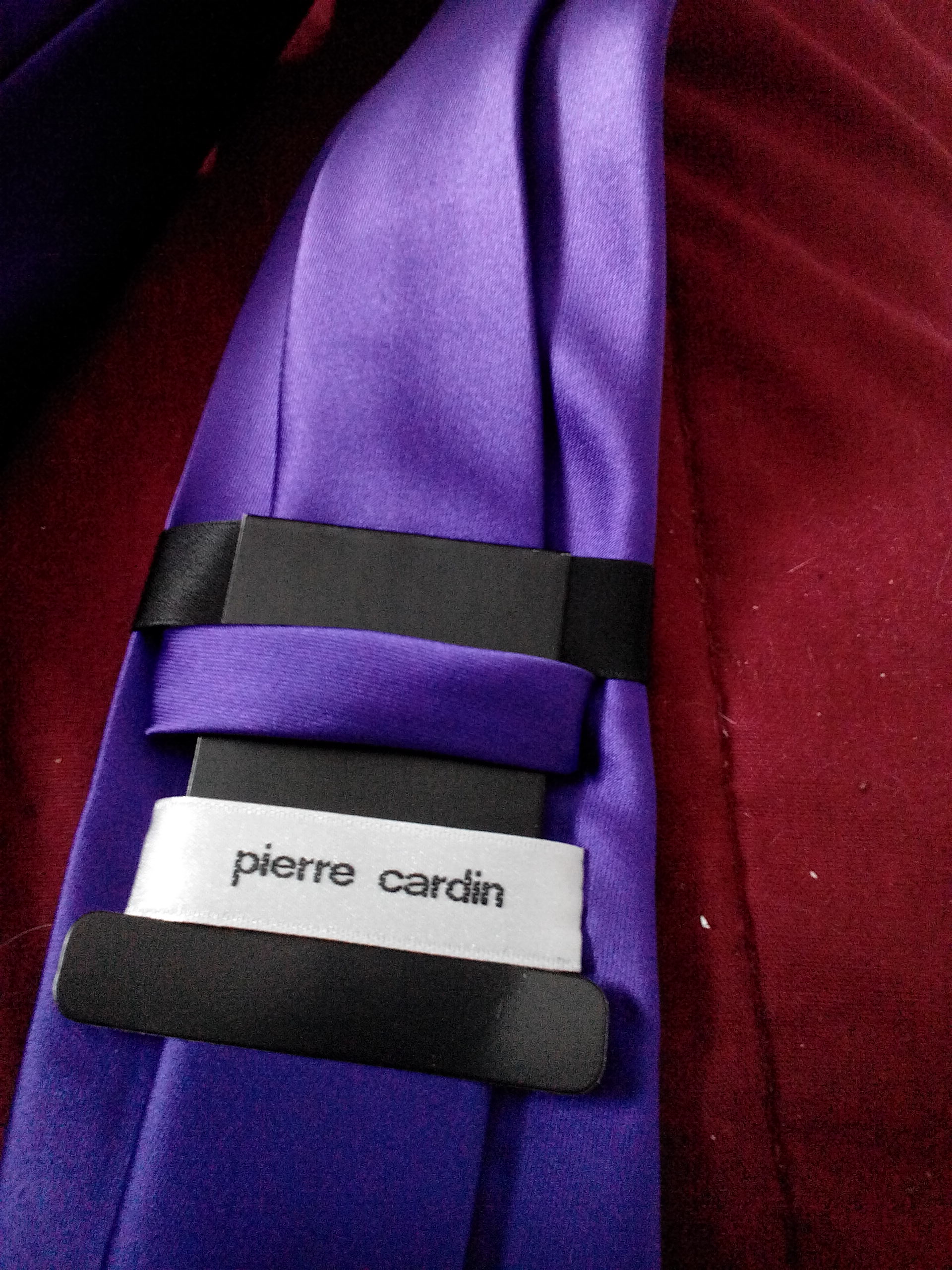 Lavender Neck Tie  (Neck tie) ornament collectible - Main Image 2