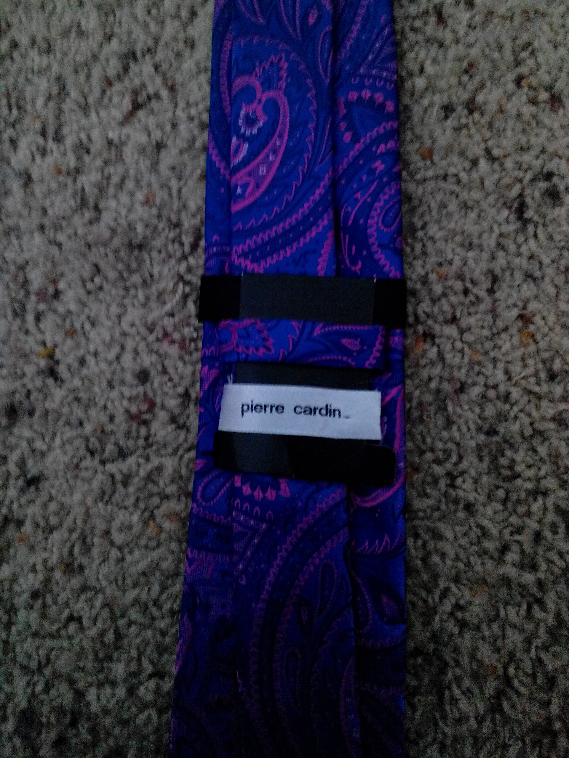 Lavender and Blue Neckvtie  (Neck tie) ornament collectible - Main Image 2