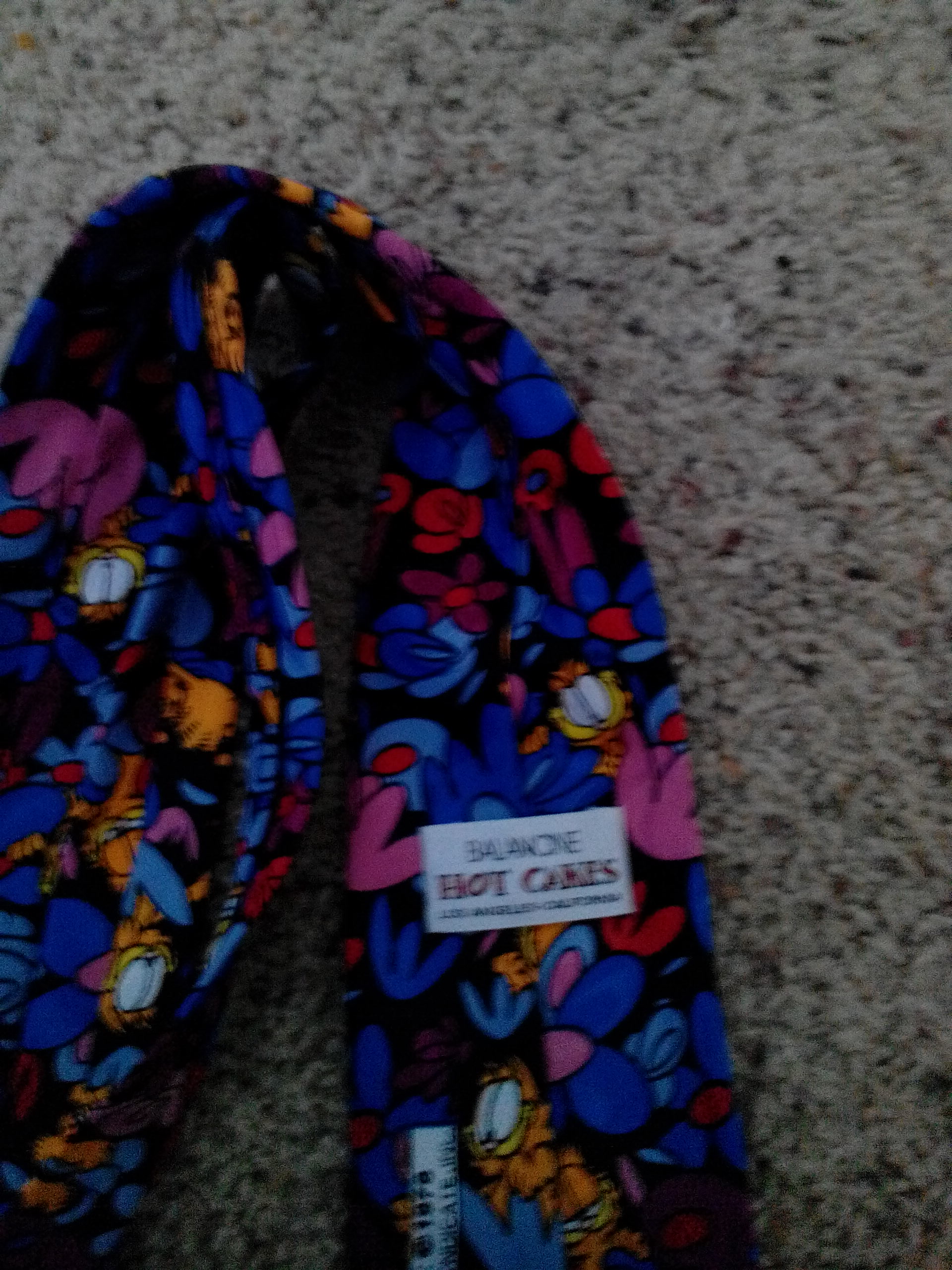 Garfield With Flowers  (Neck tie) ornament collectible - Main Image 2