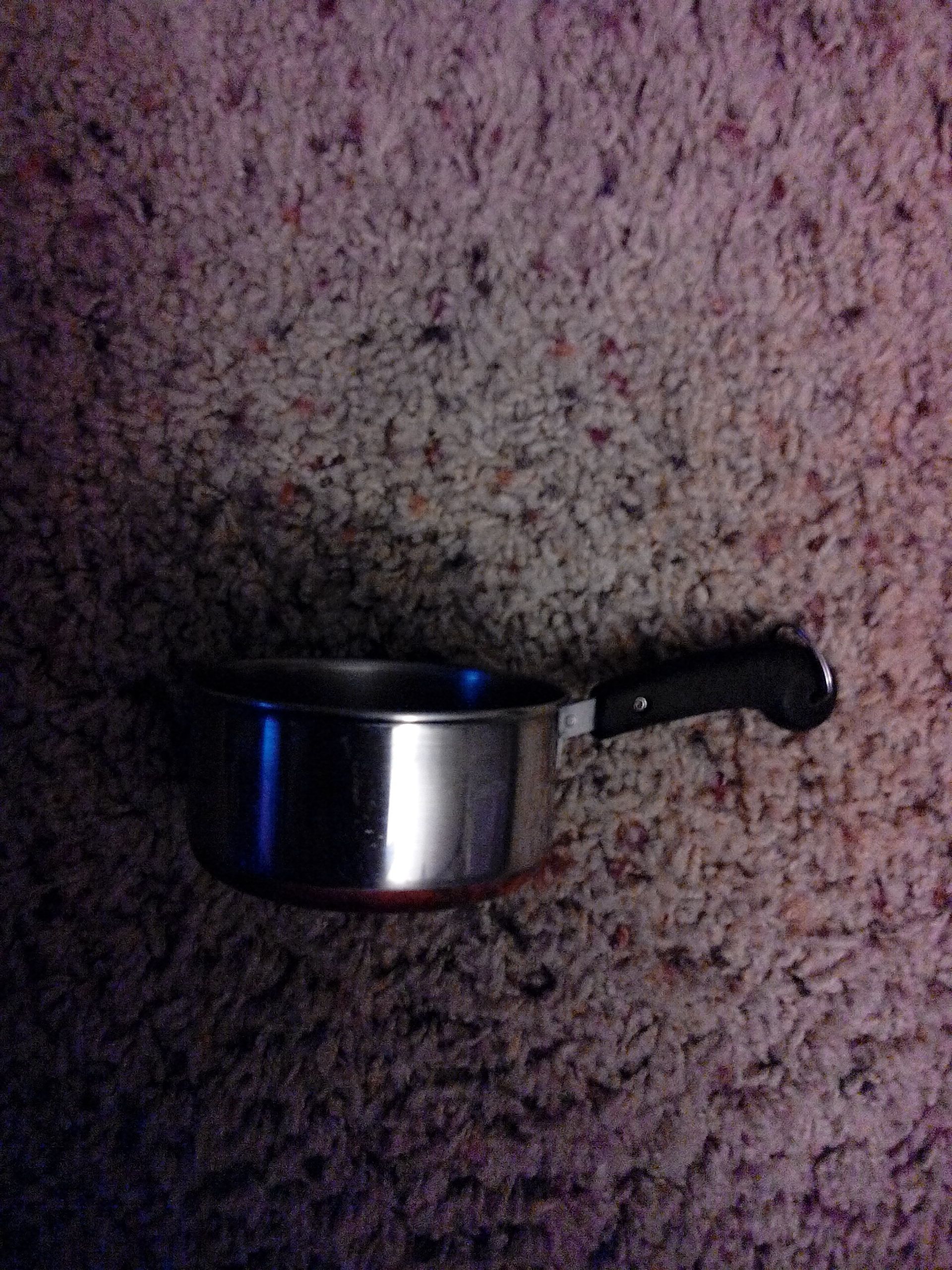 Child Pan with Handle  (Child Cooking) ornament collectible - Main Image 1