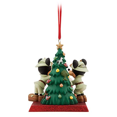 Mickey And Minnie Mouse Holiday Ornament - Disney’s Animal Kingdom  ornament collectible - Main Image 2