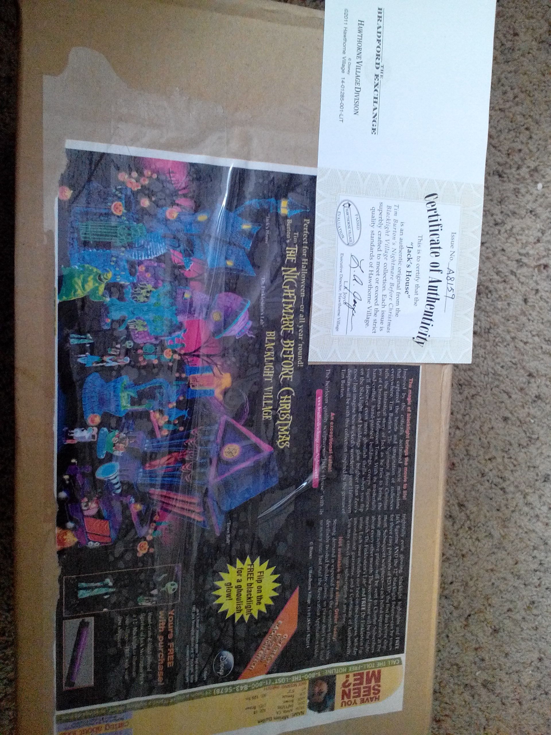 Jack’s House  (Halloween Decor) ornament collectible - Main Image 2