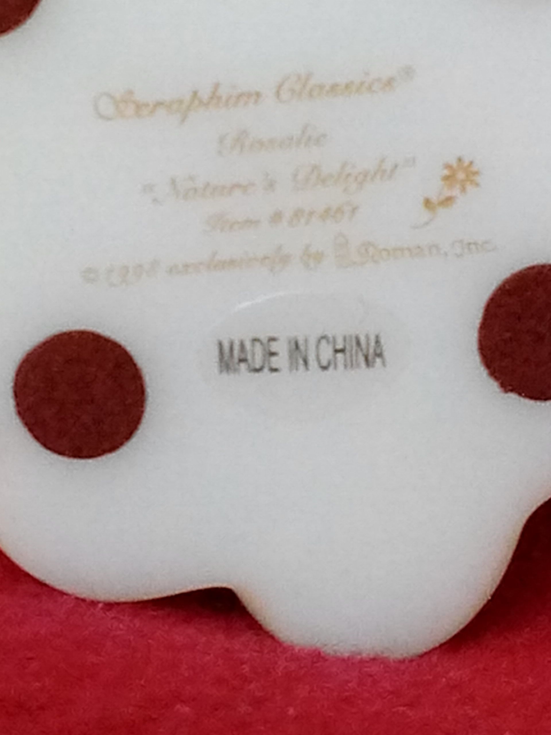 Rosalie "Natures Delight” #81461  (Angels) ornament collectible - Main Image 2