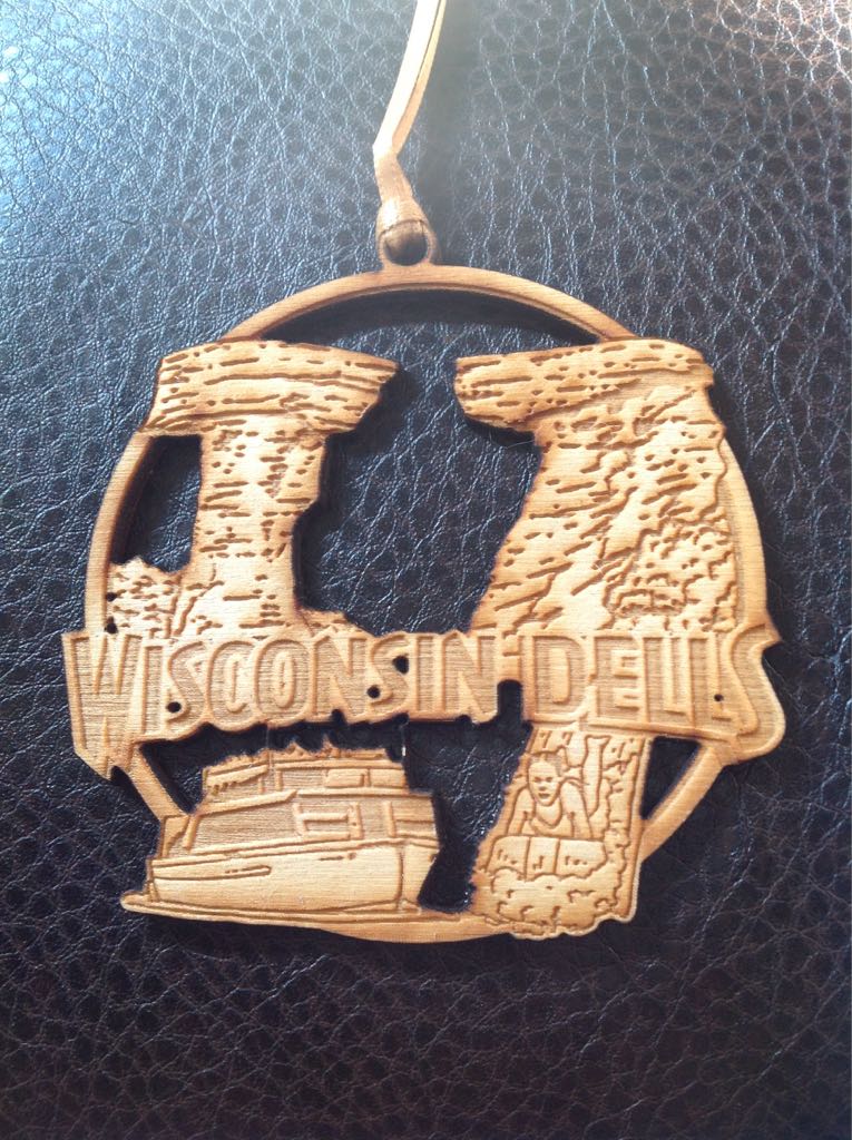 Wisconsin Dells Ornament (US locations) ornament collectible - Main Image 1