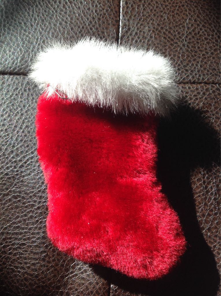Red Stocking  (Christmas Clothes) ornament collectible - Main Image 1