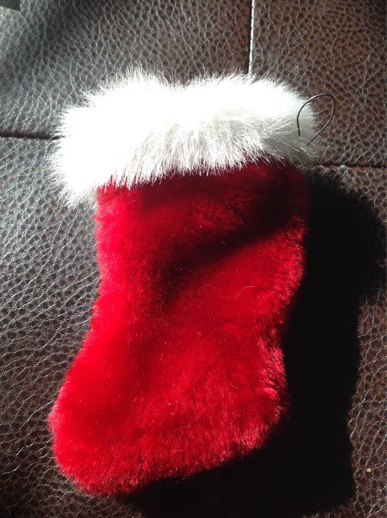 Red Stocking  (Christmas Clothes) ornament collectible - Main Image 2