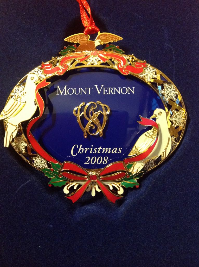 Mount Vernon 2008 - Mount Vernon (US locations) ornament collectible - Main Image 2