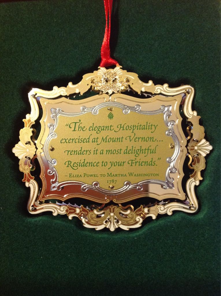 Mount Vernon 2012 - Mount Vernon (US locations) ornament collectible - Main Image 2