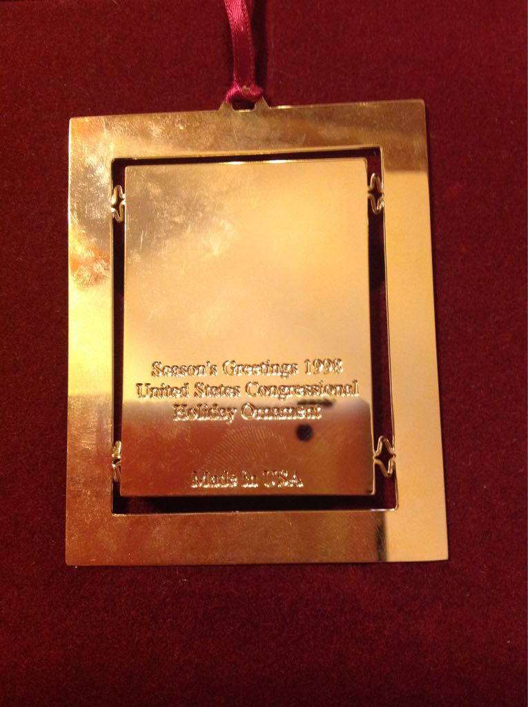 Congressional Ornament 1998 - US Congressional (Historical) ornament collectible - Main Image 2
