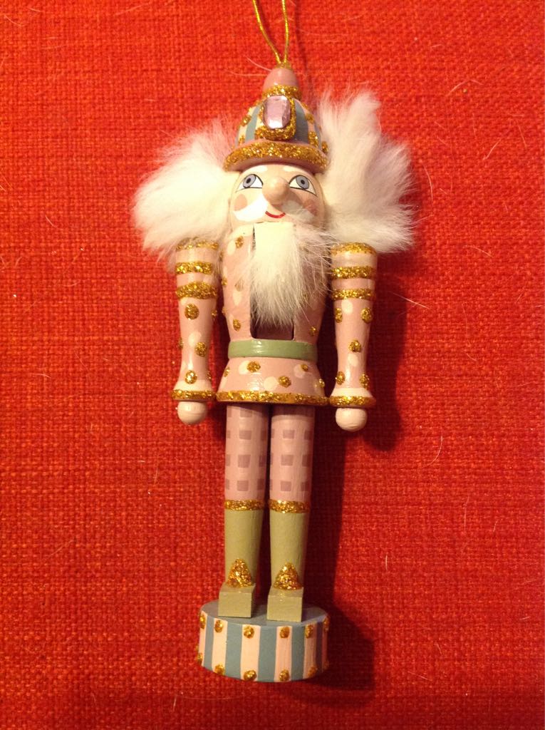 Pink Nutcracker  ornament collectible - Main Image 1