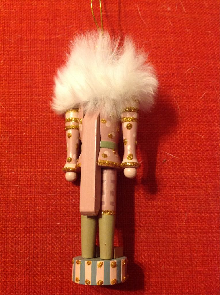 Pink Nutcracker  ornament collectible - Main Image 2