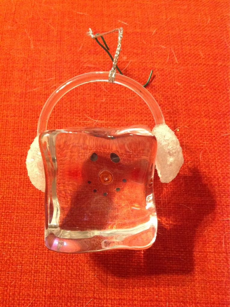Ice Cube Man  ornament collectible - Main Image 2
