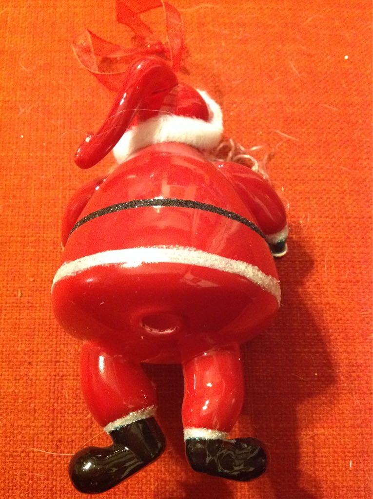 Santa Holding Stars  (Traditional) ornament collectible - Main Image 2