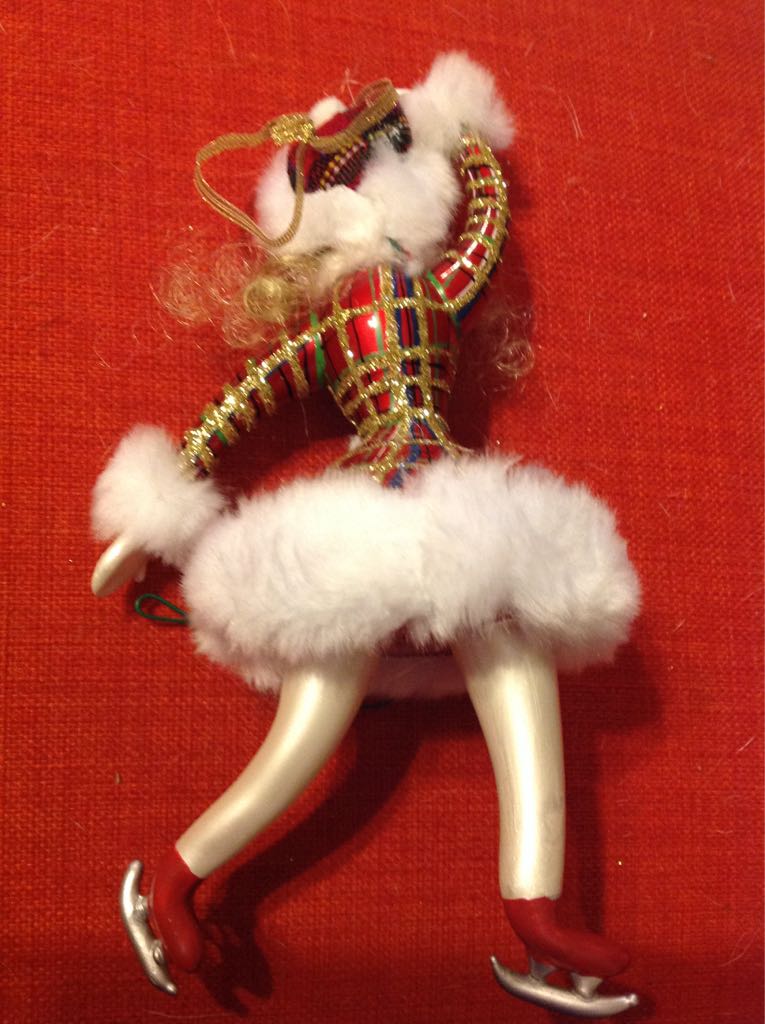 Ice Skater  ornament collectible - Main Image 2