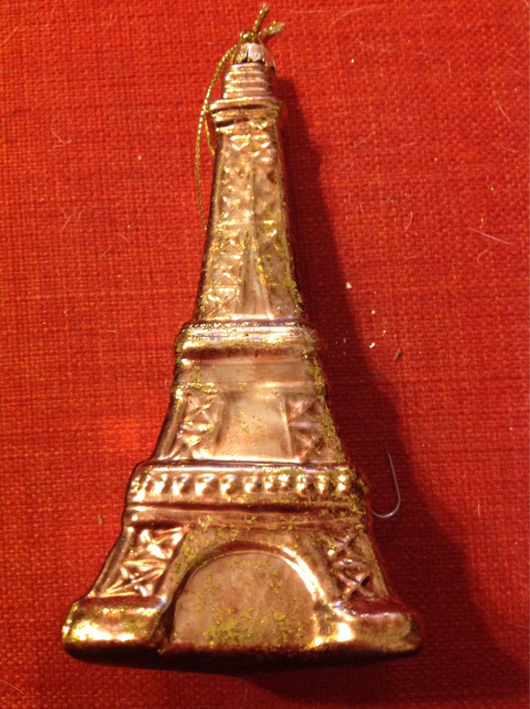 Eiffel Tower Gold  ornament collectible - Main Image 2