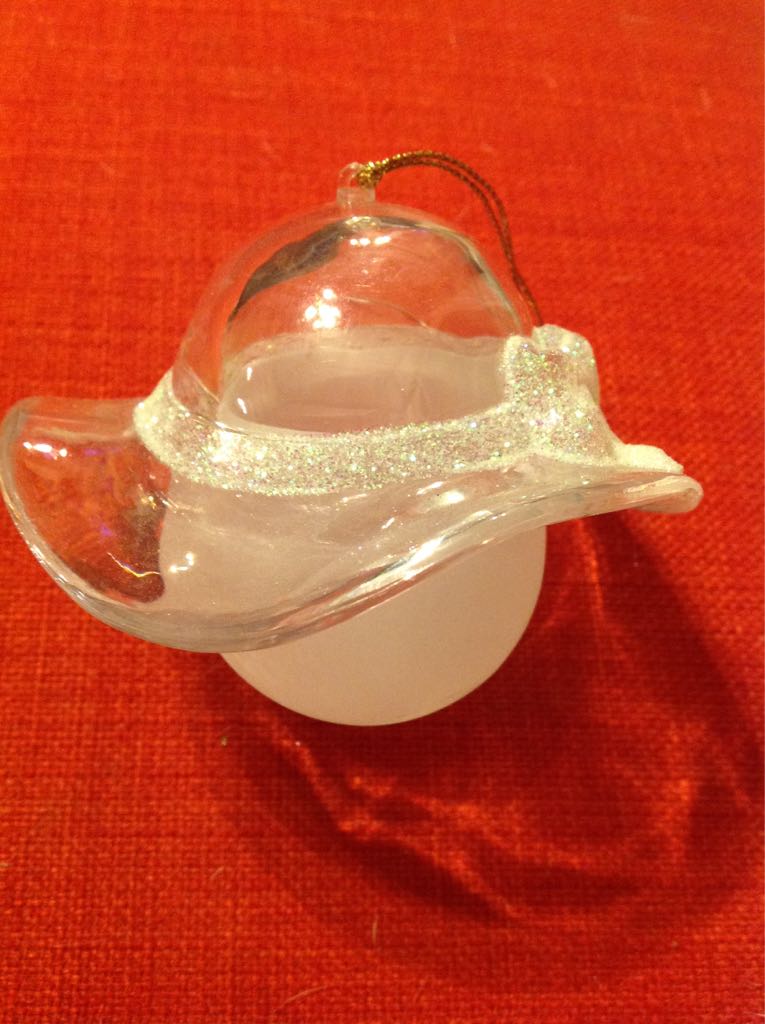 Floppy Hat Snowman  ornament collectible - Main Image 2