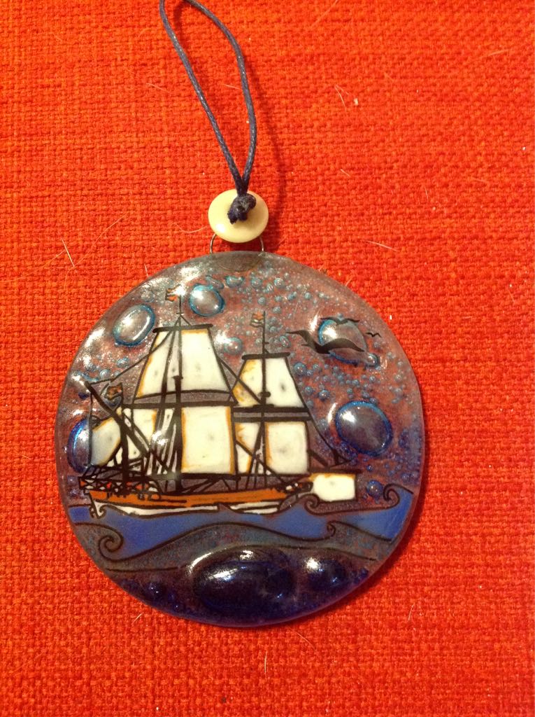 Sailing Ship (US locations) ornament collectible - Main Image 1