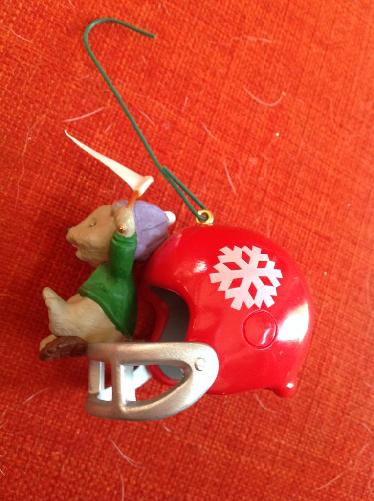 Mouse Helmet  (Hallmark) ornament collectible - Main Image 2