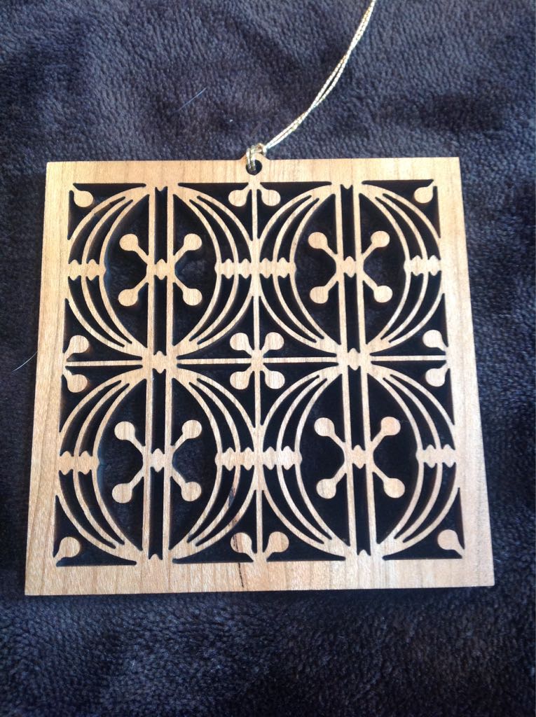 FLW Square  ornament collectible - Main Image 2