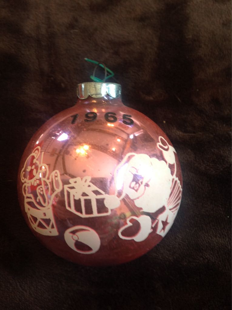 Pink Diana Ball  ornament collectible - Main Image 2