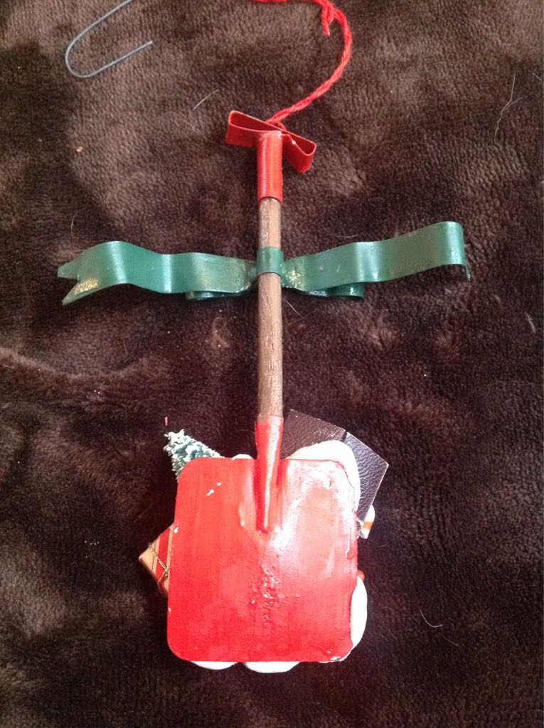 Snow Shovel  ornament collectible - Main Image 2