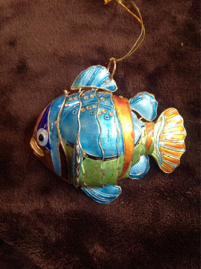 Colorful Fish  ornament collectible - Main Image 2
