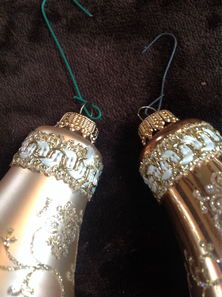 Pink And Gold Bells  ornament collectible - Main Image 2