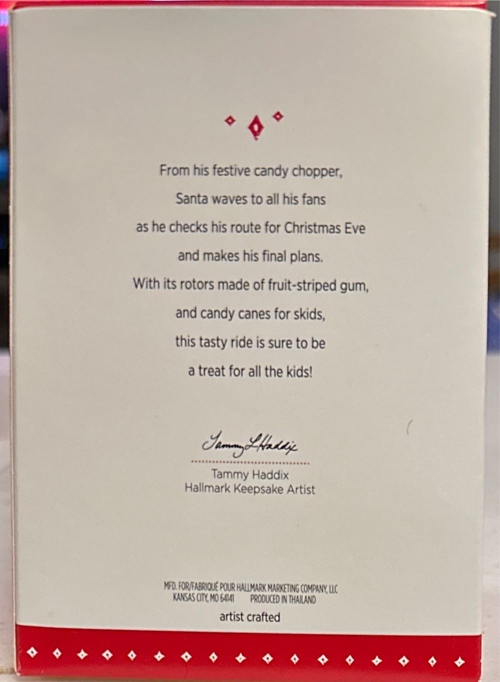 Santa’s Sweet Ride 2015 - Santa’s Sweet Ride (Santa’s Sweet Ride) ornament collectible - Main Image 3