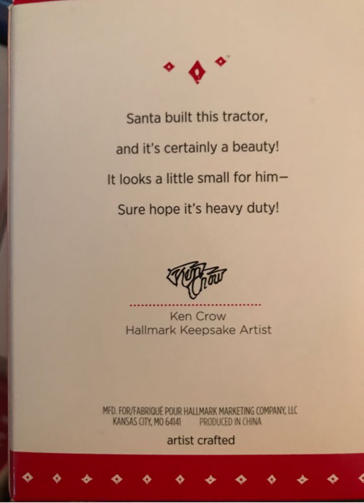 Toymaker Santa 2016 - 17th ornament collectible - Main Image 2