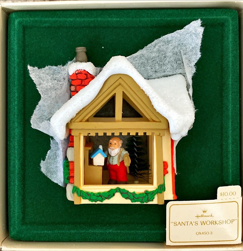 Santa’s Workshop  (MAGIC, Lights) ornament collectible - Main Image 2