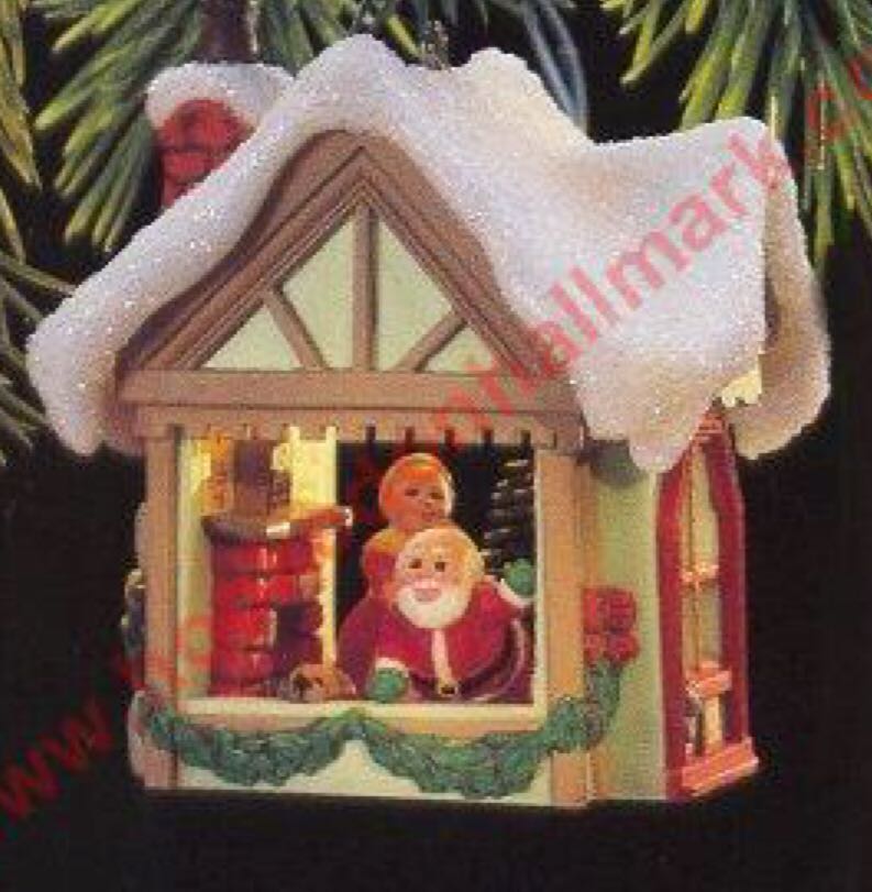 Mr. and Mrs. Santa (MAGIC, Light) ornament collectible - Main Image 1
