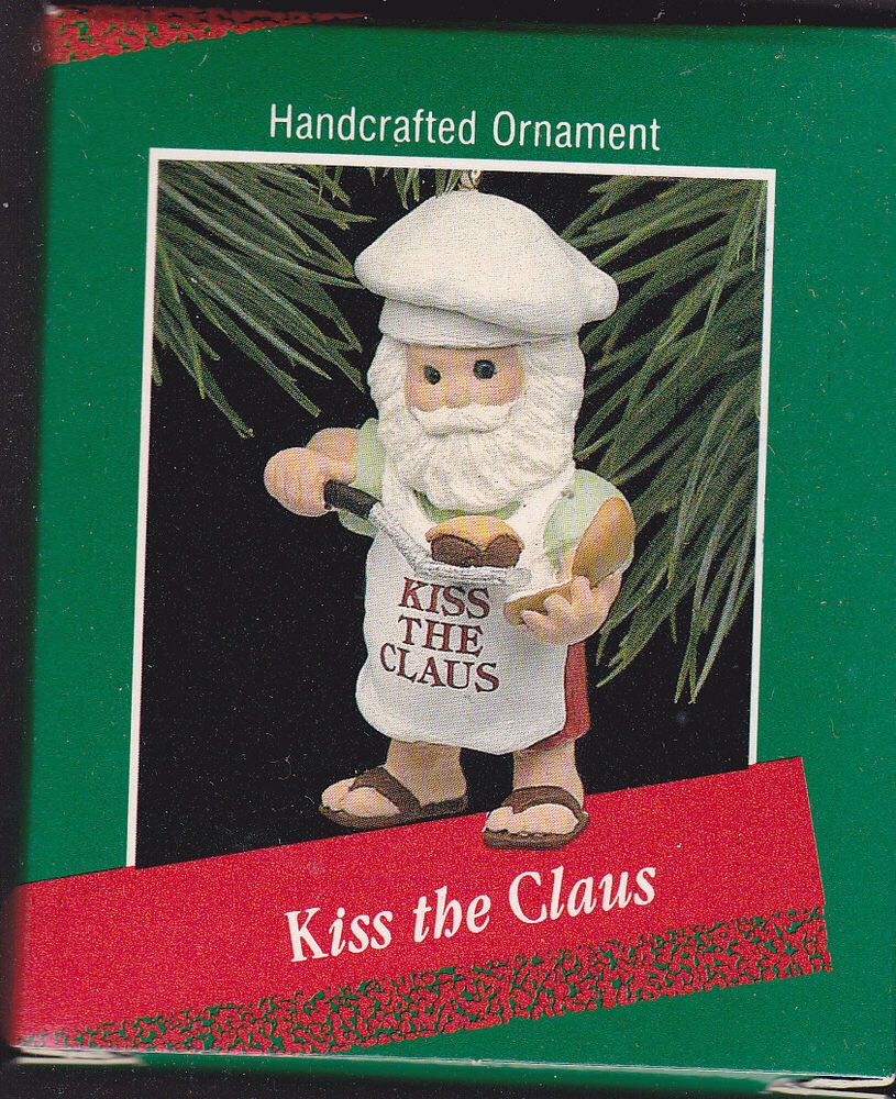 Kiss the Claus - Santa (Santa) ornament collectible - Main Image 2