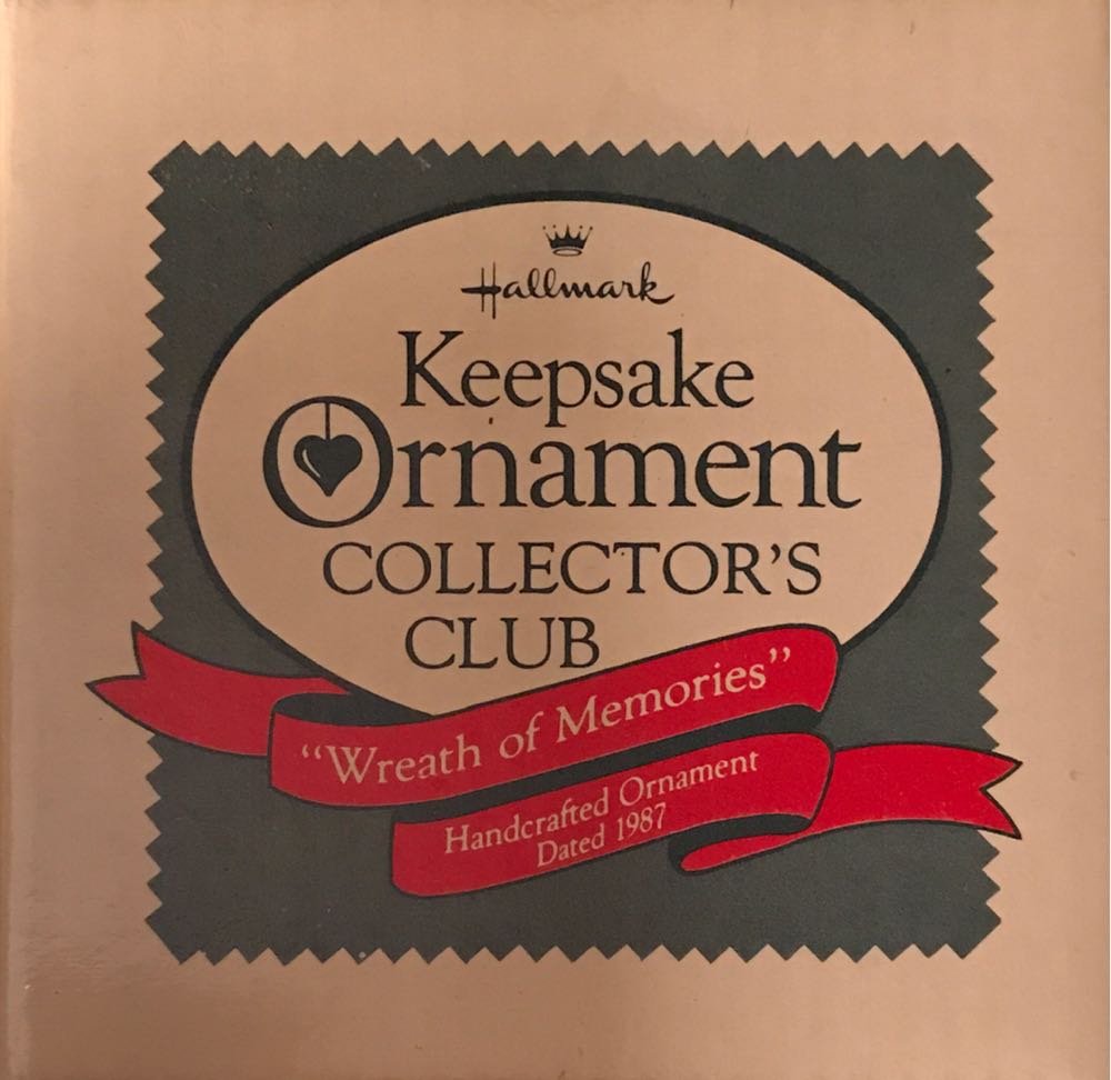 Wreath of Memories (1987) - Charter Member Gift (Wreath, Charter) ornament collectible - Main Image 3